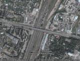 Google Earth Брянск: мост через ж/д пути, железнодорожный вокзал Брянск-2