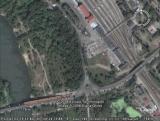 Google Earth Брянск: железнодорожный вокзал Брянка (Брянск Орловский)